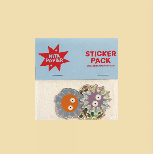 Sticker Pack de 7 stickers - Collection Nitamonster ✨