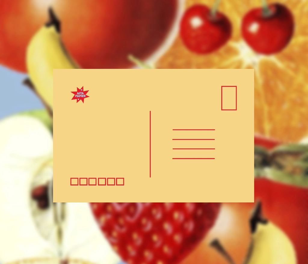 Carte postale - Collection NitaFruit