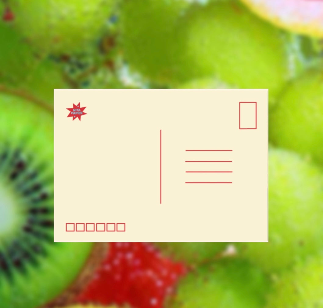 Carte postale - Collection NitaFruit