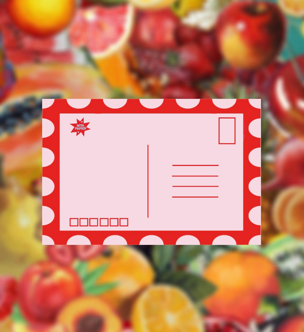 Carte postale - Collection NitaFruit