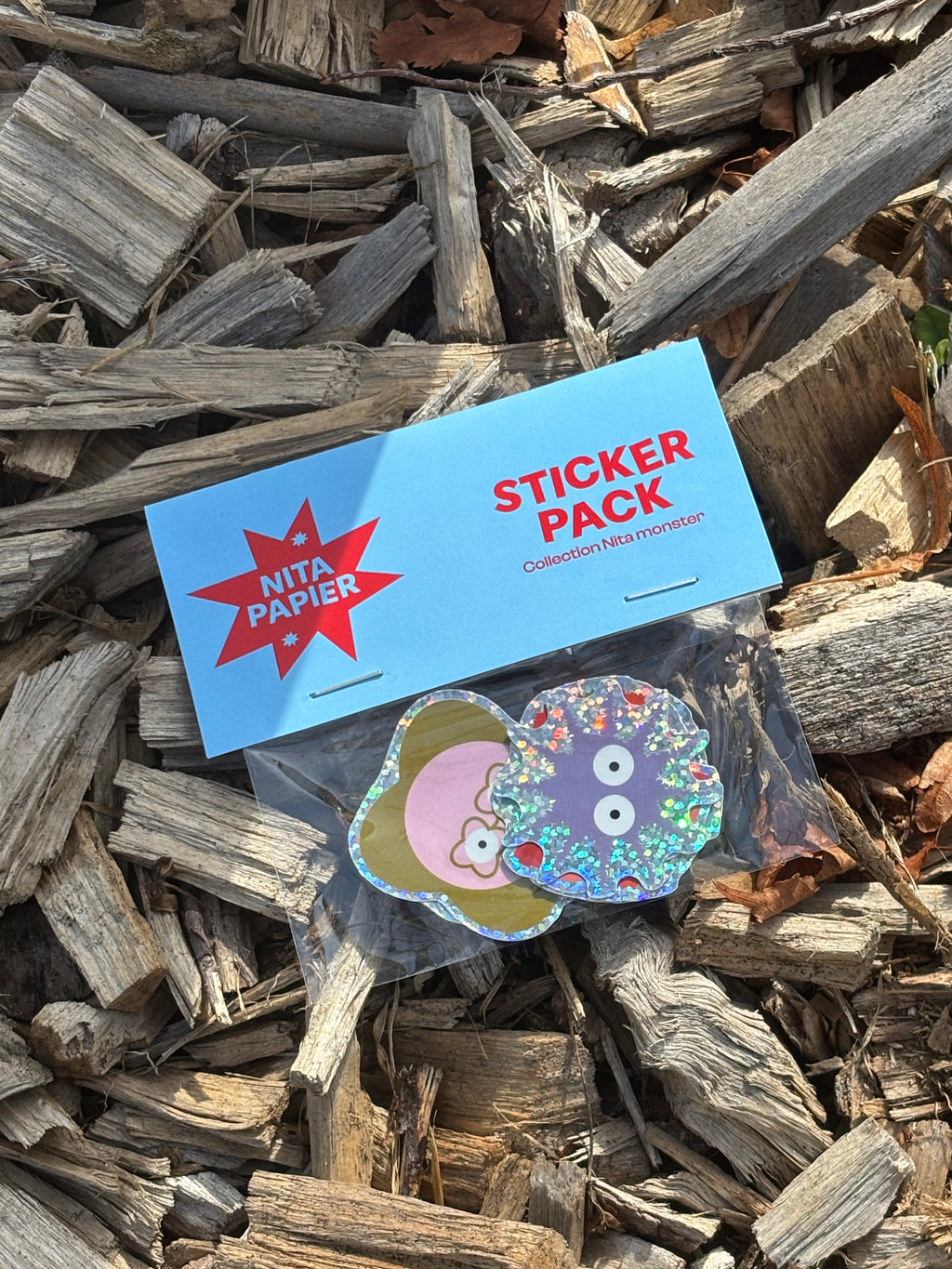 Sticker Pack de 7 stickers - Collection Nitamonster ✨