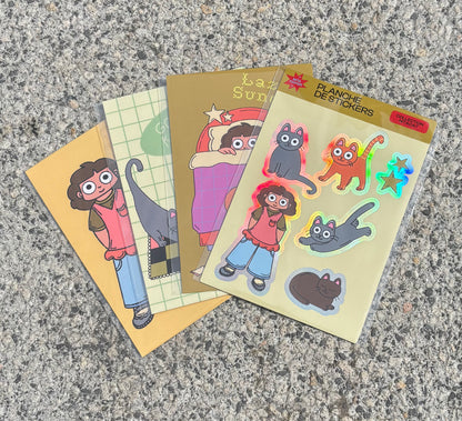 Planche de stickers - Collection NitaCat