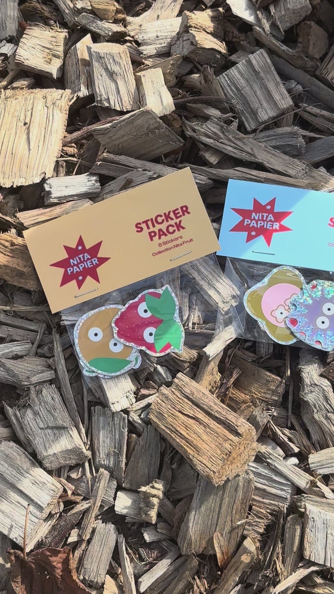 Sticker Pack de 7 stickers - Collection Nitamonster ✨